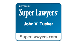 Logo for Super Lawyers John V. Tucker